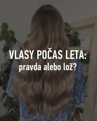 Pravda alebo lož? ☀️👀 #leto #starostlivosťovlasy #haircare #vlasy #vlasmejker #k18 #marianila #authenticbeautyconcept...