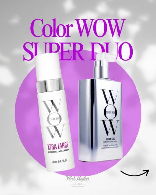 🌟 Duo, ktoré zmení tvoju stylingovú hru! 🌟 Predstavujeme ti dvoch hrdinov od COLOR WOW, ktorí si poradia aj s tými...